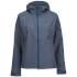 A functional, all-weather jacket from Jack Wolfskin. The ?Northern Sky? waterproof jacket is minimal in design yet highly technical in function with its waterproof, windproof and breathable properties delivered through TEXAPORE fabric technology. Warmth in cold weather is provided by MICROGUARD synthetic fibre insulation, making it the perfect winter jacket and an effective layering system to wear above base layer items.  An adjustable hood with drawstring fastens, a storm guard neck for additional weather protection and a full, two-way zip front comprise the design. Two zipped pockets at the side and an internal pocket also feature. Adjustable Velcro cuffs give a comfortable fit and help keep out the cold. Embroidered with Jack Wolfskin branding to the chest, this jacket is a sturdy and reliable piece of outerwear for a variety of outdoor pursuits.  Features:     Women?s ?Northern Sky? jacket from Jack Wolfskin  Shell: 83% Polyamide, 17% Polyester. Lining: 100% Polyamide. Filling: 100% Polyester.  TEXAPORE HEATHER TWILL 2L: Waterproof and very breathable outer fabric with mottled-effect finish (water column rating: 10,000 mm, MVTR: > 6000 g/m²/24h)  MICROGUARD (100 g/m²): Warm synthetic fibre insulation  Fixed hood with adjustable volume, field of vision and independent collar  2 hip pockets, inner pocket  Weight: 650g (size M)