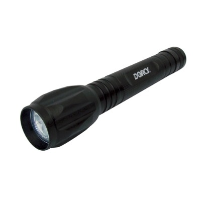 The 150 Lumen – 2AA LED aluminum focusing flashlight features an intense beam of light that projects an output of 100 meters when the zoom feature is engaged.