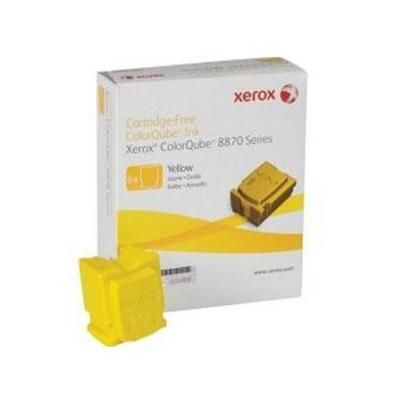 Xerox ColorQube 8870 - 6 - yellow - solid inks - for ColorQube 8870DN  8880/DN  8880/DNM  8880_ADN  8880_ADNM