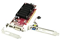 The VisionTek AMD Radeon HD 6350 1GB SFF graphics card offers the most features and functionality in its class with complete DirectX 11 support and the world's most advanced graphics, display features and technologies