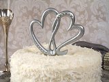 Two Hearts Beat As One Cake Topper Wedding Set