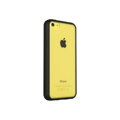 Belkin View - Protective case for cell phone - polycarbonate  thermoplastic polyurethane - blacktop - for Apple iPhone 5c