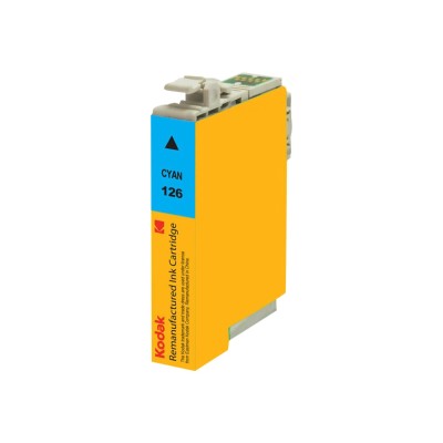 Kodak - High Yield - cyan - remanufactured - ink cartridge (equivalent to: Epson 126) - for Epson Stylus NX330  NX430  WorkForce 435  545  63X  645  845  WF-3520  3540  7010