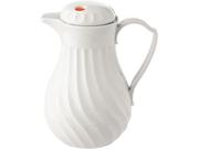 Hormel 4022 Poly Lined Carafe, Swirl Design, 40 oz