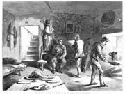 Dugout Residence 1871 Nthe Interior Of A Dug-Out Residence Along The Kansas-Pacfic Railway In The American West Wood Engraving American 1871 Poster Print by  (18 x 24) Type: Prints Style: Frameless Frame Color/Finish: Artwork Reproduction Size Width: 18 Size Height: 24 Brand: Posterazzi