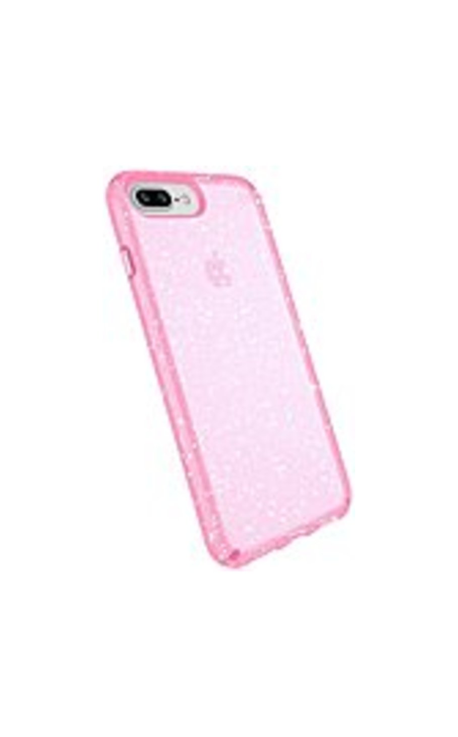 Two layers of protection against drops up to 8 feet One-piece case with a polycarbonate outer shell and a shock-absorbing IMPACTIUM&trade; CLEAR lining protects your phone during a drop. Shimmering glitter crystals Glitter crystals are embedded in the case's hard outer layer so they won't scratch or flake off. Scratch-Resistant Coating Clear coating protects the case against scratches. Raised bezel screen protection Raised edge protects screen during a drop and when your phone is resting screen-side down. Slim Design Free Shipping Lifetime Warranty 30-Day Guarantee Learn more about Free Shipping. Learn more about our Lifetime Warranty. Learn more about our 30-Day Guarantee. Lab-tested durability All Speck cases are independently lab tested for multiple real-life situations