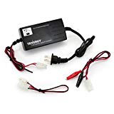 Tenergy Universal RC Battery Charger for NiMH/NiCd 6V-12V Battery Packs, Fast Charger for RC Car, Airsoft Batteries, Compatible with Standard Size Tamiya/Mini Tamiya/Alligator Clips Connectors