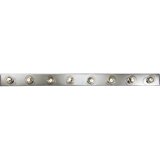 Progress Lighting P3118-15 Basic Broadway Lighting Strips That Use Fewer Lamps on 7-1/2 Inch Centers and UL Listed For Ceiling Mounting with 25 Watt Lamps, Polished Chrome