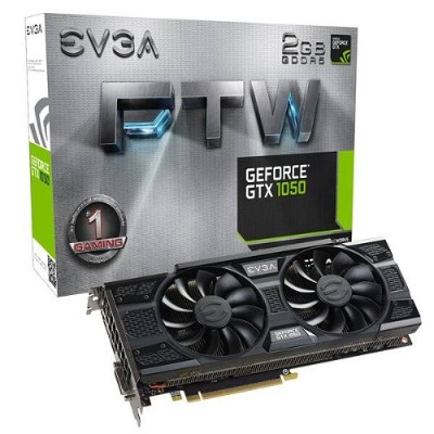 The EVGA GeForce GTX 1050 hit the perfect spot for that upgrade you know you need  but at the price you want! With the latest NVIDIA Pascal architecture  the 2GB GTX 1050 disp
