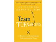 Team Turnarounds: A Playbook for Transforming Underperforming Teams Publisher: John Wiley & Sons Inc Publish Date: 7/24/2012 Language: ENGLISH Pages: 245 Weight: 1.58 ISBN-13: 9781118144787 Dewey: 658.4/022