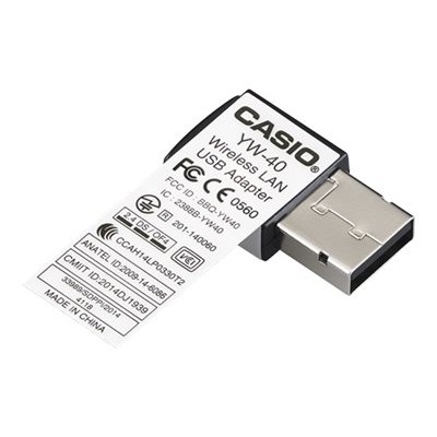 Casio YW-40 - Network adapter - USB - 802.11b  802.11g  802.11n - for Advanced XJ-F200WN  XJ-F20XN  XJ-F210WN