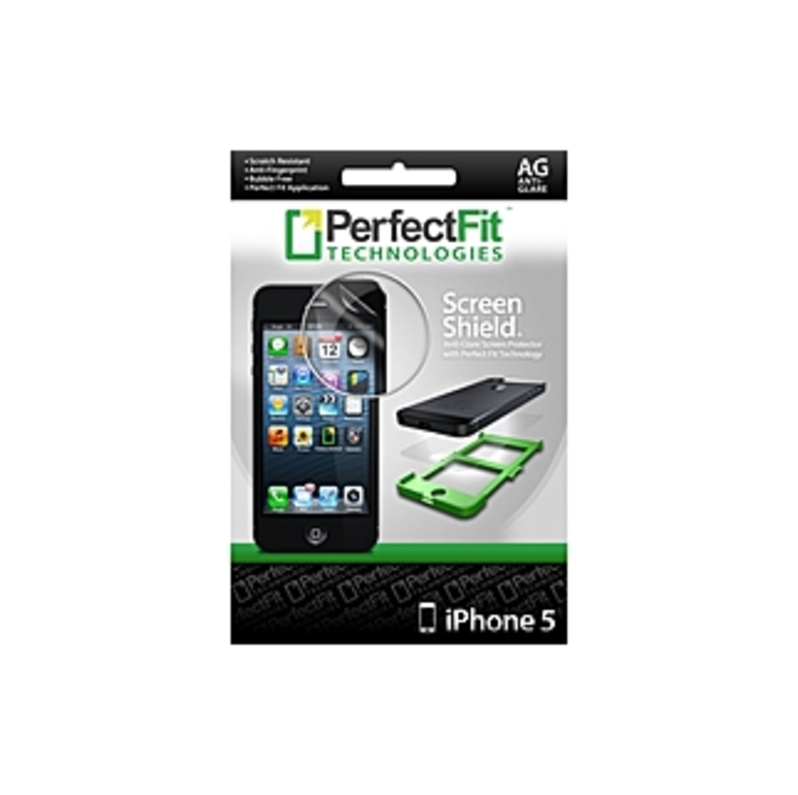 Anti-Glare iPhone 5 Screen Shield (Front Screen Protector) with Perfect Fit Applicator The precision pre-cut Screen Shield applies directly to your Apple iPhone 5, providing the best glare, fingerprint and scratch protection you will find
