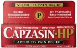 Capzasin-HP Arthritis Relief Topical Analgesic Cream, .1-Percent Capsaicin, 1.5-Ounce Tubes (Pack of 2)