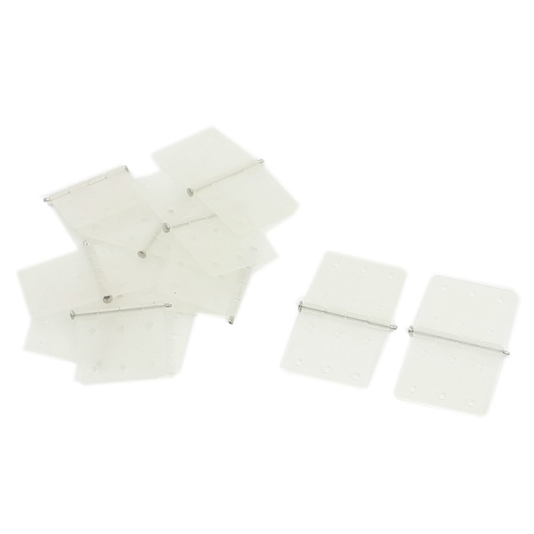 Specification: Product NameRC Airplane Pinned HingesUnfold Overall Size/ 1.1" x 0.63"(L*W)Folding Size15 x 16mm/0.59" x 0.63"Hole Diameter1mm/ 0.04"MaterialNylonColorBeigeWeight4gPackage Content10Pcs x RC Airplane Pinned Hinges28 x 16mm Nylon and Pinned Hinges for DIY RC Airplane. This is non-OEM product.
