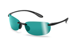 "Bolle Kickback Brand New Includes One Year Warranty, Product # 10209 (Shiny Black w/ Polarized TNS Gun Oleo AF Lens) Product # 11581 (Shiny Black w/ Photo V3 Golf Oleo AF Lens) Product # 10212 (Shiny Black w/ TNS Gun Lens) Product # 10211 (Shiny Black w/ ComptiVision Gun Oleo AF Lens) The Bolle Kickback comes with a rimless configuration that minimizes weight and gives you an unobstructed view