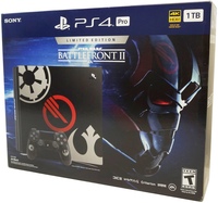 Enjoy the brand new design of Sony's gaming console with a bundled deal of Star Wars Battlefront II and  special designed console