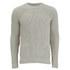 Men?s grey knitted jumper from G-Star with textured rib knit construction. Crafted from soft knitted fabric, the regular fit jumper features a chunky ribbed crew neckline and raglan sleeve construction. Complete with a brand patch to the left side seam and ribbed cuffs and hem. - A.D.  Acrylic