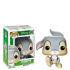 The mischievous friend to Bambi from Disney's Bambi is now a vinyl figure!;The Bambi Thumper Pop! Vinyl Figure measures about 3 3/4-inches tall.;A fun recreation of the well-meaning rabbit in the classic animated film Bambi, this figure makes a great collectible for Disney fans!;Ages 4 and up.