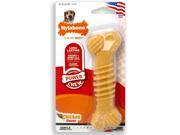 Nylabone Dura Chew Wolf Chicken Flavored Bone Dog Chew Toy