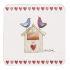 The Alex Clark Lovebirds Coasters would make a great wedding or housewarming gift. Featuring a pretty lovebird design, the set of four cork-backed drinks coasters can be wiped clean to keep them looking pristine. - L.M.  Features:    Set of 4 Alex Clark Lovebirds Coaster  Pretty lovebird design  Cork-backed  Wipe clean surface  Dimensions: 10 x 10cm