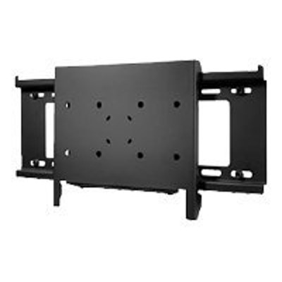 Peerless SmartMount Dedicated Flat Wall Mount SF16D - Mounting kit (wall plate  fasteners  bracket  adapter plate) for LCD / plasma panel - black - screen size: 22" - 71" - wa