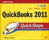 Step-by-Step, Full-Color Graphics!    Start using QuickBooks 2011 right away--the QuickSteps way