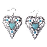 Mcitymall66 Charming Apical Green Rimous Turquoise Dangle Earrings