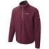 Men?s burgundy ?Kiwi Interactive? fleece quarter zip jacket from British outdoor specialists Craghoppers. Crafted from a highly insulating yet breathable microfleece for optimal comfort, the jacket is constructed with a quarter zip fasten to the front, a tall collar that helps lock heat in and two side zip pockets for securely storing your phone, wallet and keys on the go. Complete with signature Craghoppers branding embroidered to the chest and sleeve. ? L.R.  100% Polyester