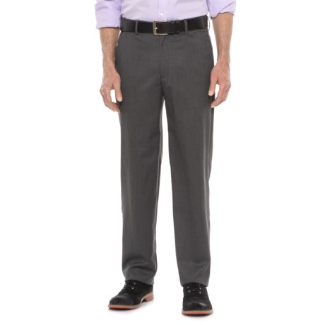 CLOSEOUTS . Enjoy the comfortable fit and luxurious feel of Britchesand#39; flat front adjustable waistband shorts, crafted from lightweight polyester-wool and featuring a flexible waistband that adds extra room at the waist for a non-restrictive fit. Available Colors: BLACK, DARK GREY, GREY, KHAKI, BROWN STRIPE. Sizes: 32, 33, 34, 36, 38, 40.