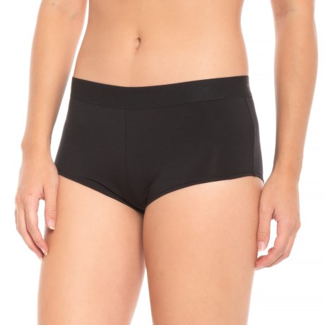 CLOSEOUTS . These Free People Stop Me boy short panties are made from soft, breathable cotton with stretch for a barely-there feel. Available Colors: BLACK, GREY. Sizes: XS, S, M, L.