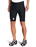 Canari Cyclewear Men's Velo Gel Padded Bike Short (Black, Large)