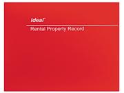 Dome M2512 Rental Property Record  8-1/2 x 11  60-Page Wirebound Book