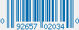 UPC bar code 092657020340