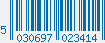 EAN bar code 5030697023414
