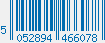 EAN bar code 5052894466078
