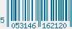 EAN bar code 5053146162120