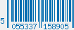 EAN bar code 5055337158905