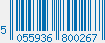 EAN bar code 5055936800267