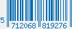 EAN bar code 5712068819276