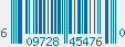 UPC bar code 609728454760