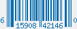 UPC bar code 615908421460