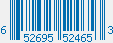 UPC bar code 652695524653