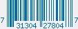 UPC bar code 731304278047