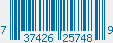 UPC bar code 737426257489