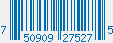 UPC bar code 750909275275