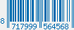 EAN bar code 8717999564568
