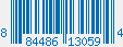 UPC bar code 884486130594
