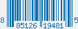 UPC bar code 885126194815