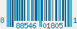 UPC bar code 888546018051