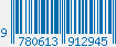 ISBN bar code 9780613912945